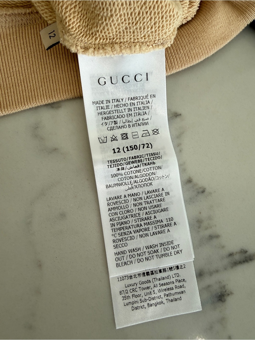 Gucci Logo Print Sweatshirt - Picture 5 of 8